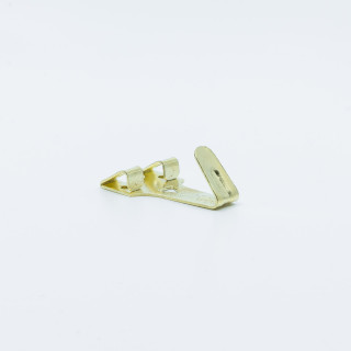 X-Hook, Wall Hook in Brass for paintings