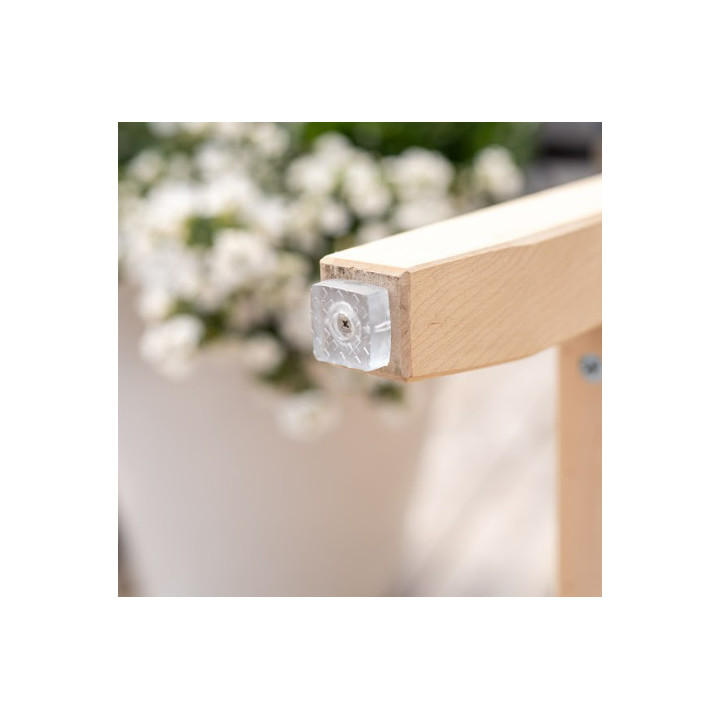 Møbelknotter gummi  montert med skrue