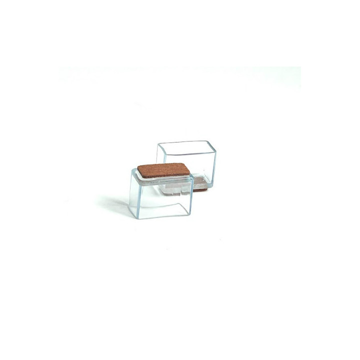 Chair Leg Caps, Squared Shape
