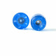 High furniture pads in rubber attached with screws, anti-slip