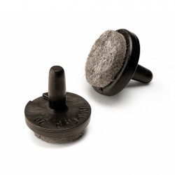 Embout plat avec feutre