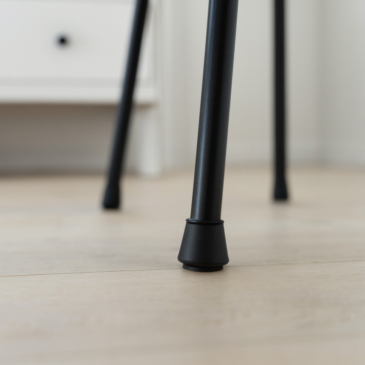Coussinets de meubles en silicone avec fond en feutre