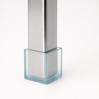 Firkantet rørbeskyttelse, udvendigt i silikone