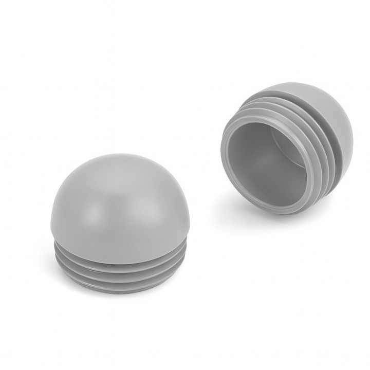 Stuhlbeinkappen, Innenliegend und abgerundet