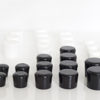 Rörskydd svart plast