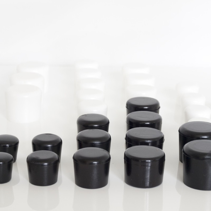 Rörskydd svart plast