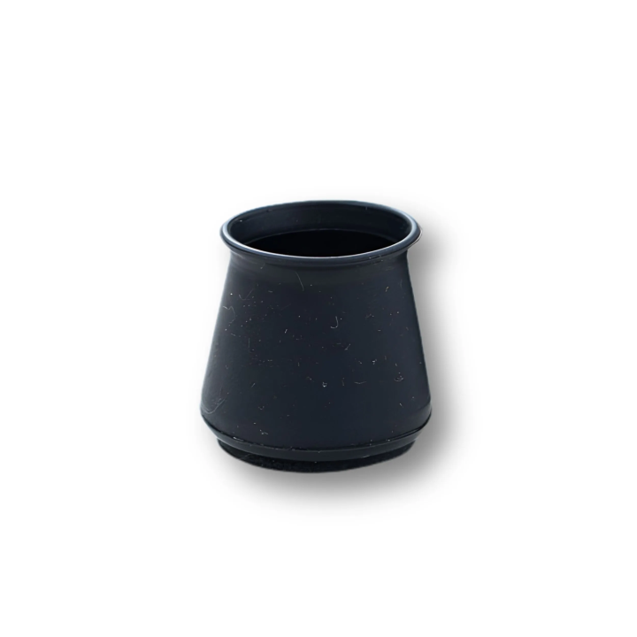 Embouts de chaises en silicone avec feutre, taille flexible