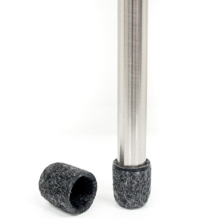 Stolskydd, rörskydd av formpressad filt