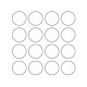 Self Adhesive Felt Pads for Furniture and Chair legs