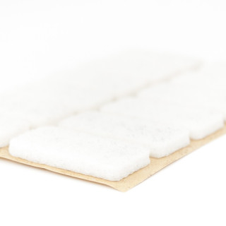 Möbeltassar, självhäftande, fyrkantiga /rektangulära