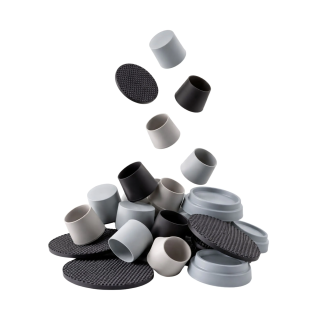 Möbeltassar i gummi