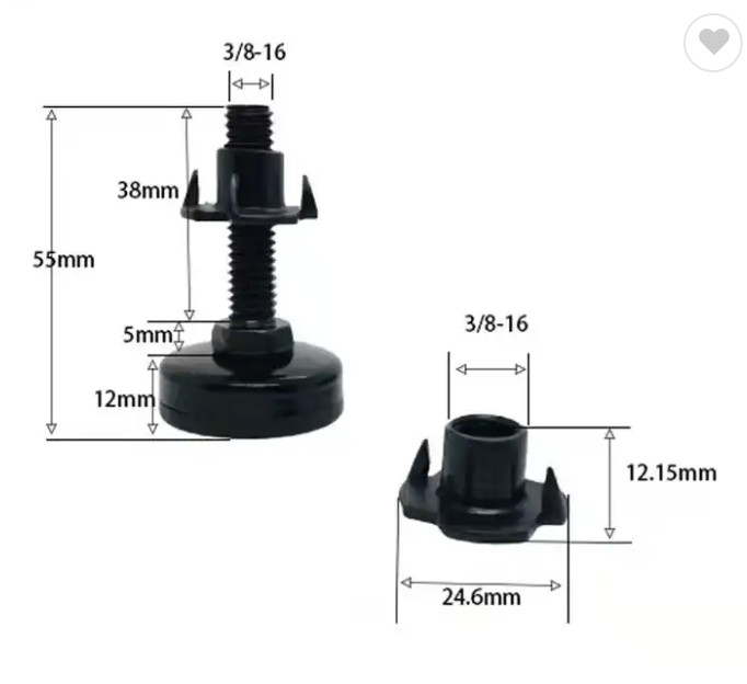 Adjustable Feet for Furniture