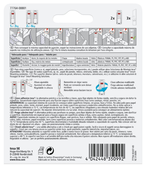 Adhesive Picture Hanger, Adhesive Nails